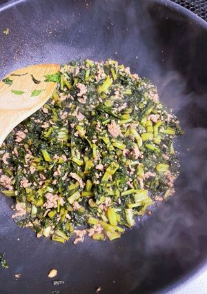 ご飯がすすむ大根葉炒め-レシピのメイン写真