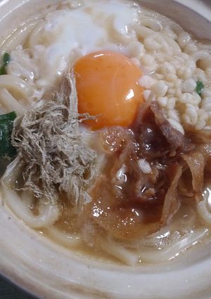 簡単☆卵がとろ~り♡特製釜玉うどん☆-レシピのメイン写真