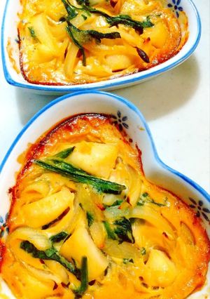 帆立貝の味噌グラタン♪-レシピのメイン写真