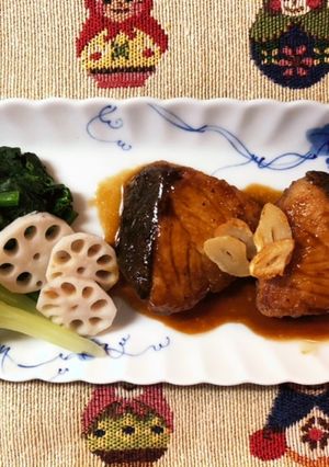 鰻のタレで作る失敗しない　　鰤の照り焼き-レシピのメイン写真