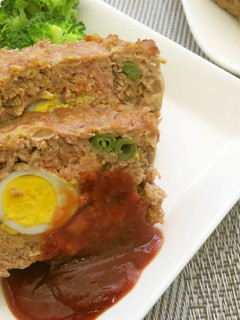 ミートローフ(うずら玉子入り)-レシピのメイン写真
