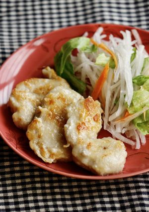 簡単!鶏むね肉の生姜風味焼き-レシピのメイン写真