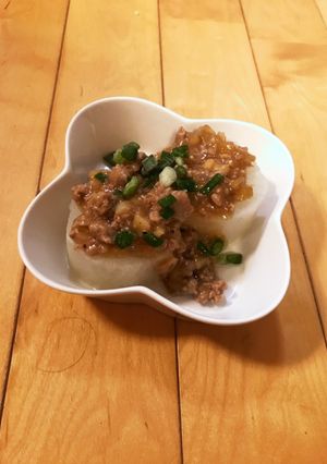 ふろふき大根♪肉味噌あんかけ♪-レシピのメイン写真