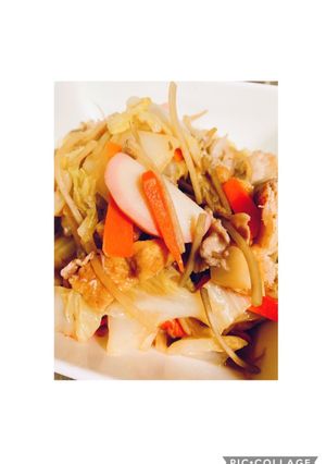 豚バラ白菜と油揚げの煮浸し-レシピのメイン写真