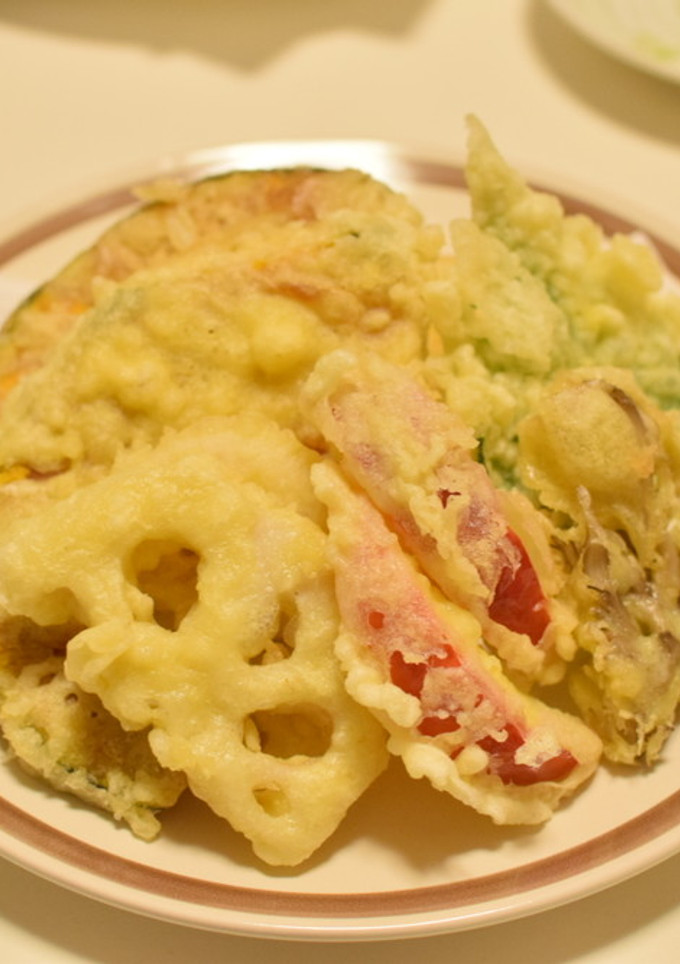 林檎と秋野菜の天ぷら-レシピのメイン写真