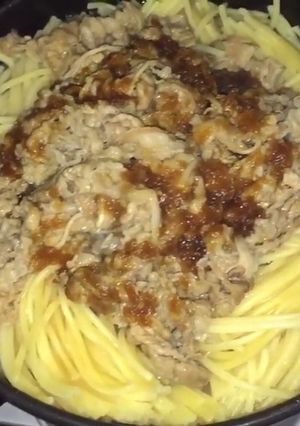 グルメ風月系ビーフバター焼き風-レシピのメイン写真