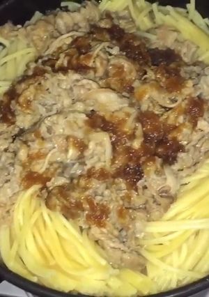 グルメ風月系ビーフバター焼き-レシピのメイン写真