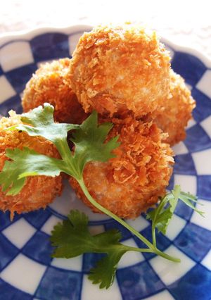 チーズ入り蕎麦コロッケ-レシピのメイン写真