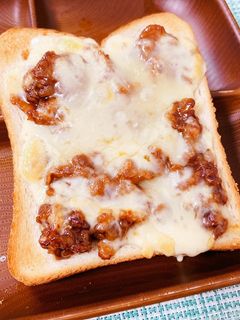 〜洗い物ゼロ〜 ガッツリ!焼肉トースト!-レシピのメイン写真