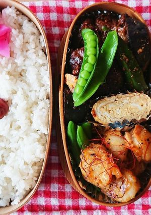 お弁当★ピリ辛★ベビーホタテのアヒージョ-レシピのメイン写真