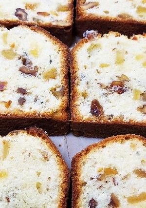 リンゴとクルミのパウンドケーキ-レシピのメイン写真