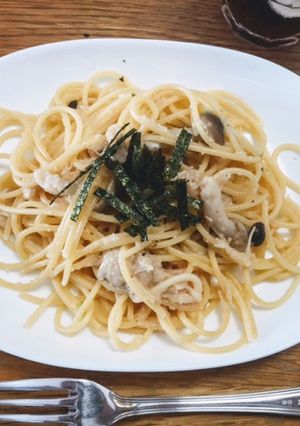 簡単すぎて美味し過ぎる明太子パスタ-レシピのメイン写真