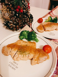 きざみ玉ねぎ醤油ペッパーon豚肉ソテー-レシピのメイン写真