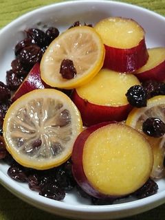 さつま芋のレモン煮-レシピのメイン写真