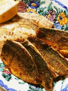 タコス味とハーブ味のアジのムニエル-レシピのメイン写真