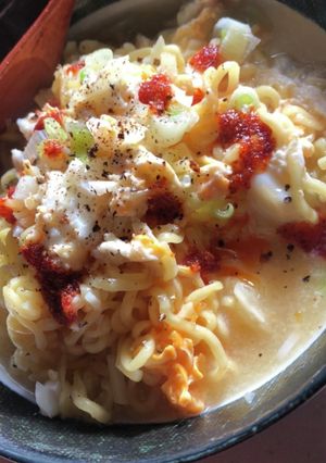 アレンジ塩ラーメン-レシピのメイン写真