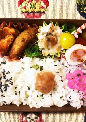 簡単ササミの揚物弁当٩( 'ω' )و-レシピのメイン写真