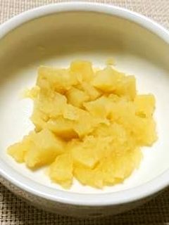 【離乳後期】さつまいもとりんごの煮物-レシピのメイン写真