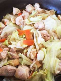 キャベツと鶏肉の煮物-レシピのメイン写真