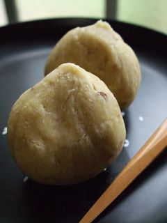 栗きんとん (栗の茶巾絞り)-レシピのメイン写真