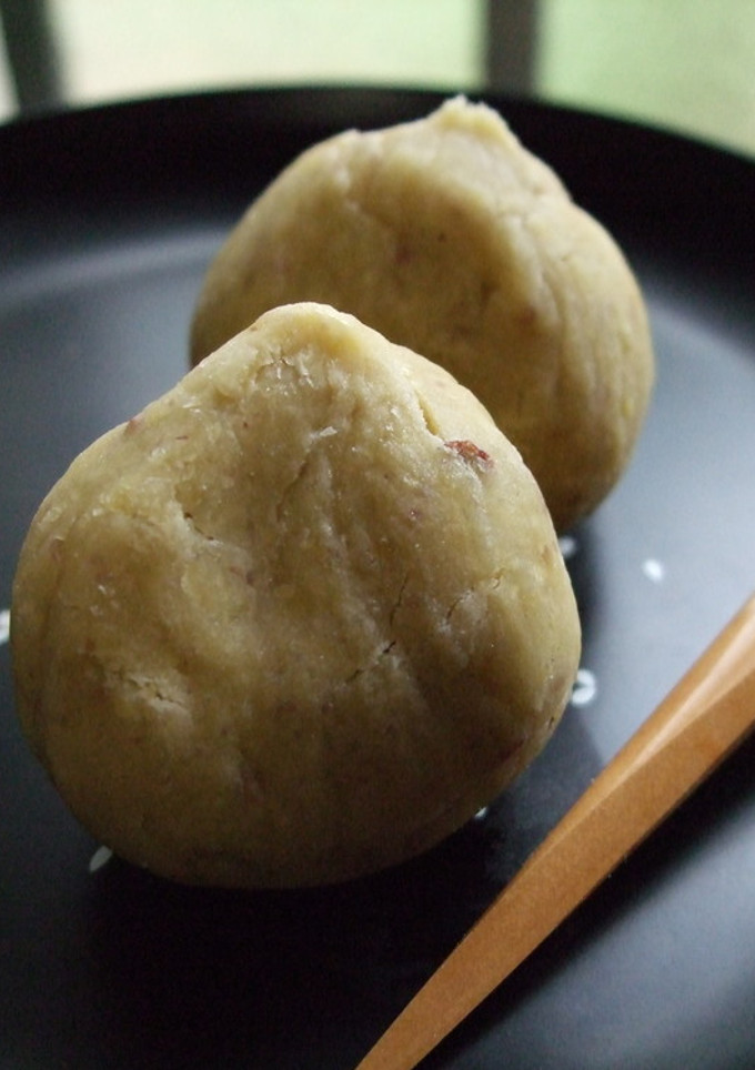 栗きんとん （栗の茶巾絞り）-レシピのメイン写真