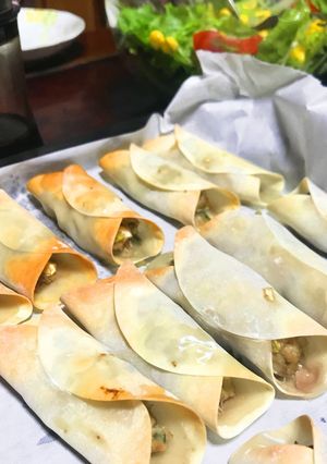 パリパリ食感！オーブンde楽ちん棒餃子-レシピのメイン写真