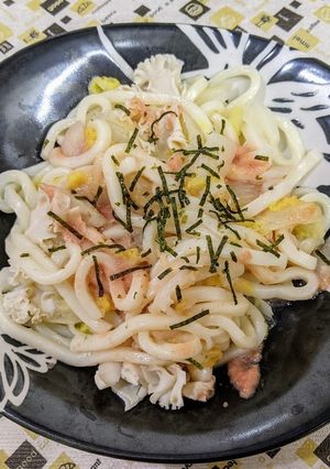 ☆トロトロ白菜のたらこうどん☆-レシピのメイン写真