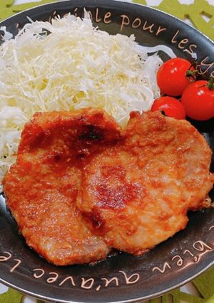 ご飯が進む!★豚ロースの味噌漬け焼き★-レシピのメイン写真