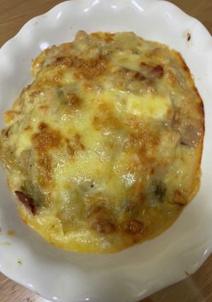 余ったシチューで♩具沢山チーズグラタン-レシピのメイン写真
