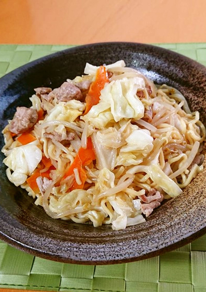 【美人レシピ】旨塩焼きそば-レシピのメイン写真