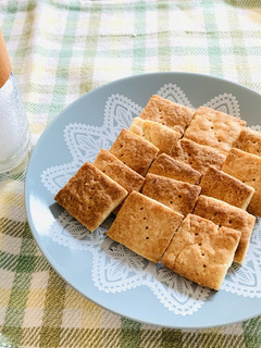 ホットケーキミックスで簡単♪塩クッキー-レシピのメイン写真