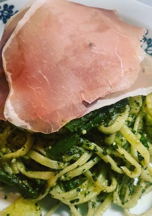 バジルと松の実香るジェノベーゼパスタ！-レシピのメイン写真
