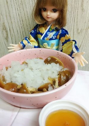 リカちゃん♡なめことかぶおろし(ポン酢)-レシピのメイン写真