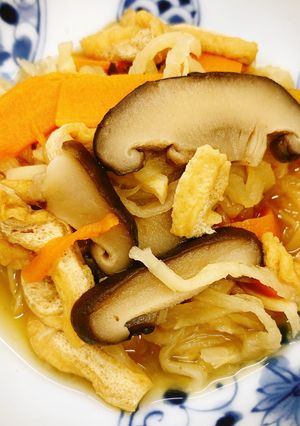 【病院】切干大根煮【朝食】-レシピのメイン写真