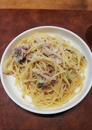 鯖缶で簡単あっさりパスタ-レシピのメイン写真