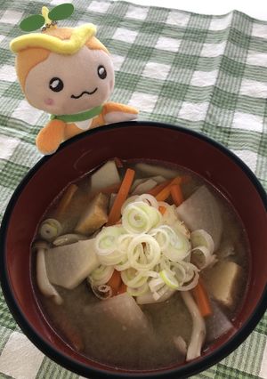 具材たっぷり味噌汁-レシピのメイン写真