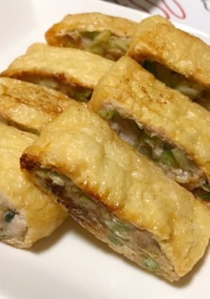簡単ヘルシー♪油揚げ餃子-レシピのメイン写真