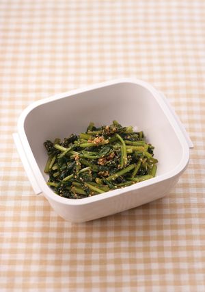 ほうれん草のあえ物【レンジで1分】-レシピのメイン写真