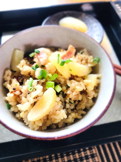 子供も喜ぶ☆数の子とベーコンの炊込みご飯-レシピのメイン写真