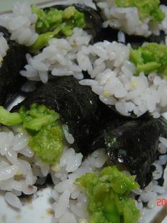 ずんだのおやつ手巻き寿司-レシピのメイン写真