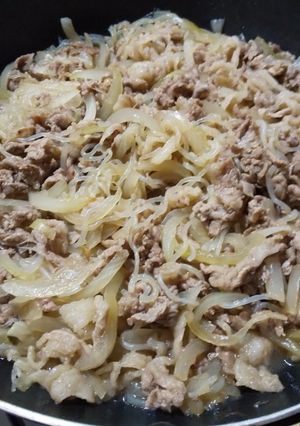 スピード★牛丼-レシピのメイン写真