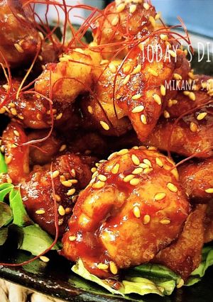 甘辛テリテリ♪♪ヤンニョムチキン♪♪-レシピのメイン写真
