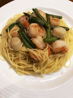 海老とホタテのペペロンチーノ-レシピのメイン写真