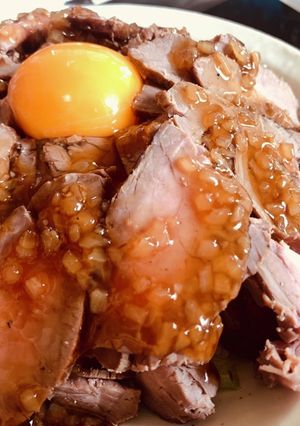 良い肉の日!ローストビーフ丼(低温調理)-レシピのメイン写真