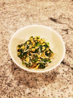 やみつき納豆ほうれん草 離乳食にも-レシピのメイン写真