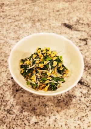 やみつき納豆ほうれん草　離乳食にも-レシピのメイン写真