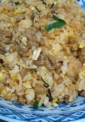 納豆チャーハンキムチ味-レシピのメイン写真