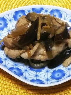 【簡単&時短♪】豚肉と茄子の生姜炒め-レシピのメイン写真