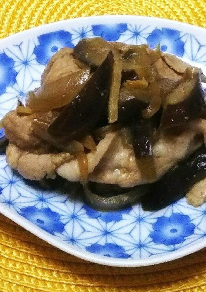 【簡単&時短♪】豚肉と茄子の生姜炒め-レシピのメイン写真