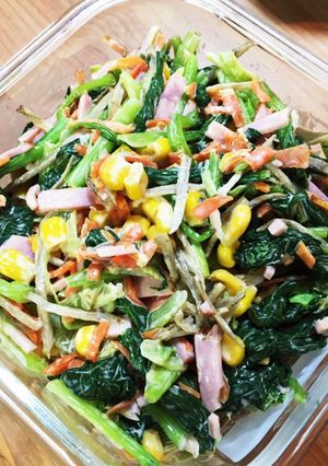ハムと野菜のカラフル常備菜☆-レシピのメイン写真